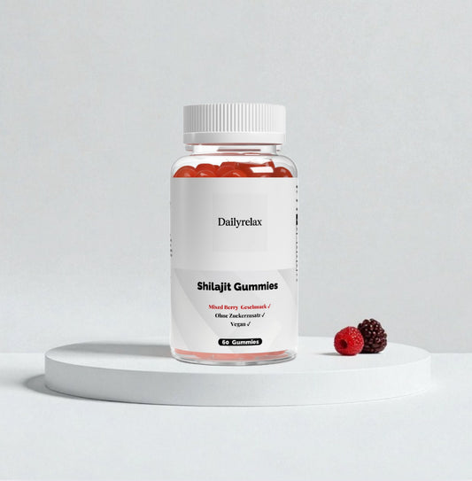 Premium Shilajit Gummies 1000 + Vitamin C,B6, B12 - 60 Stk